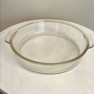 Vintage Pyrex Cake Baking Dish 8" Round x 2" Diameter Pyrex #221
